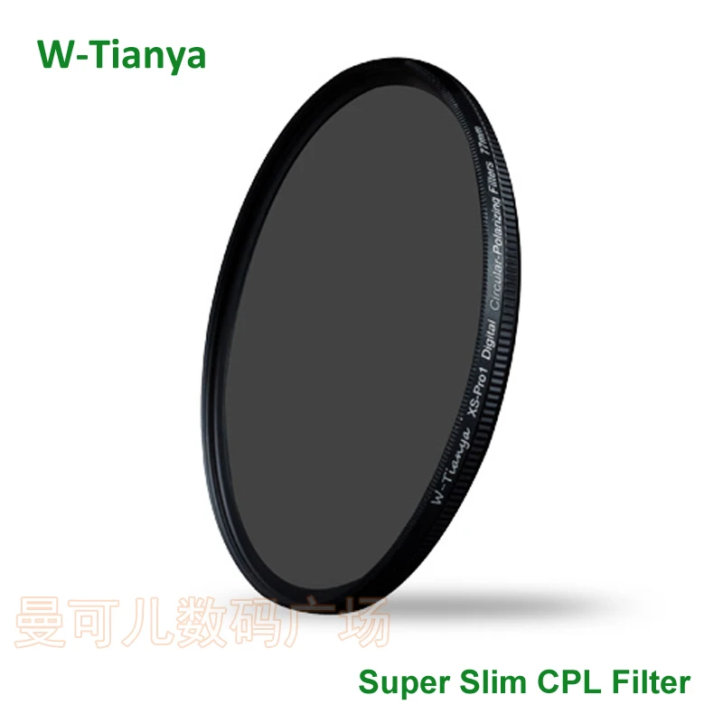 W-Tianya 72 мм CPL фильтр супер тонкий мульти-покрытие объектива протектор для Canon Nikon sony