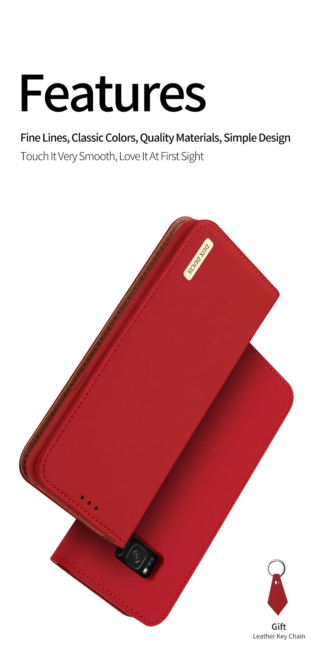 Чехол DUX DUCIS из натуральной кожи для samsung Galaxy S8, винтажный Магнитный Флип-кошелек, чехол для телефона samsung S8 Plus S8+ Coque