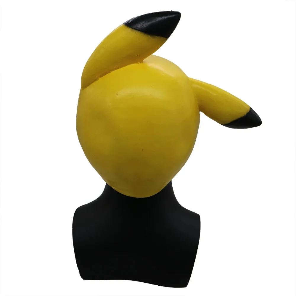 Новинка 2019 Детективная маска с изображением Пикачу косплей латексная для детей