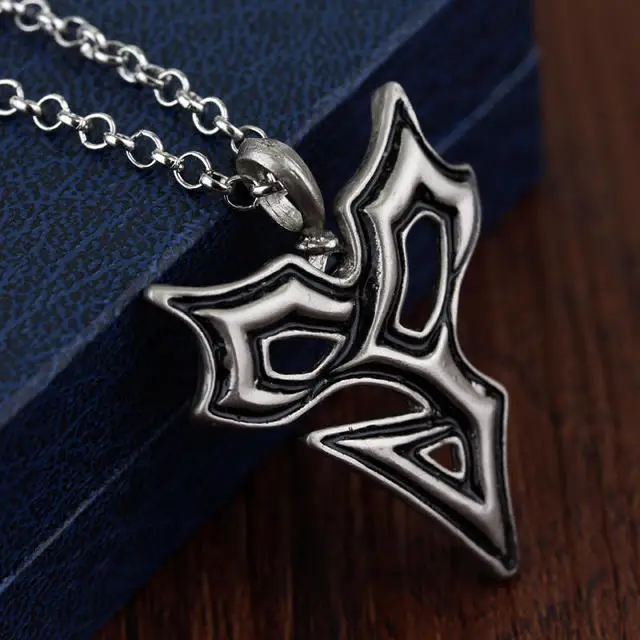 Game Final Fantasy Logo Necklace Hip Hop Vintage Cosplay Lion Heart Chain Pendant Men and Women Jewelry | Украшения и аксессуары
