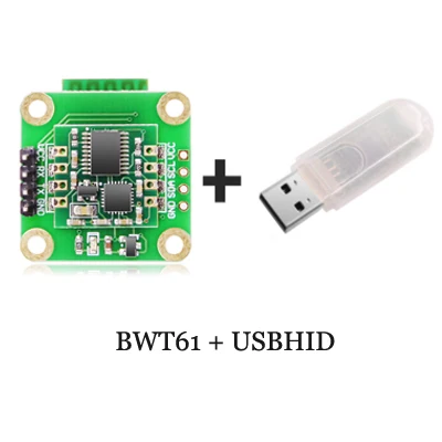 BWT61 USB-HID Акселерометр Bluetooth BWT61 Высокоточный 6-Axis AHRS Инклинометр+ гироскоп+ угол(XYZ, 100 Гц Выход), Поддержка ПК/Android/Arduinos - Цвет: BWT61 USB-HID
