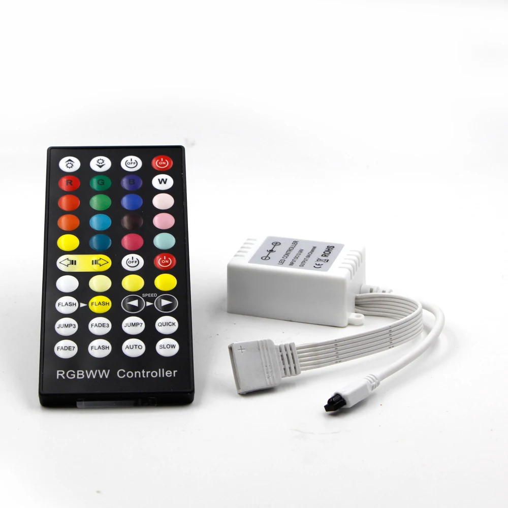 RGB CCT удаленного Управление Лер диммер DC 12 В 24 40KEY RGBW ИК пульт дистанционного для