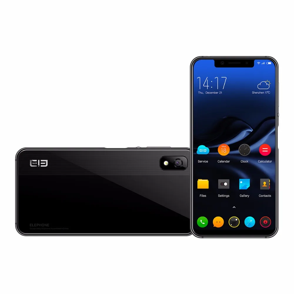 Elephone A4 5,85 ''HD+ 19:9 экран смартфон Android 8,1 3 Гб 16 Гб MT6739 четырехъядерный мобильный телефон 3000 мАч отпечатков пальцев сотовые телефоны