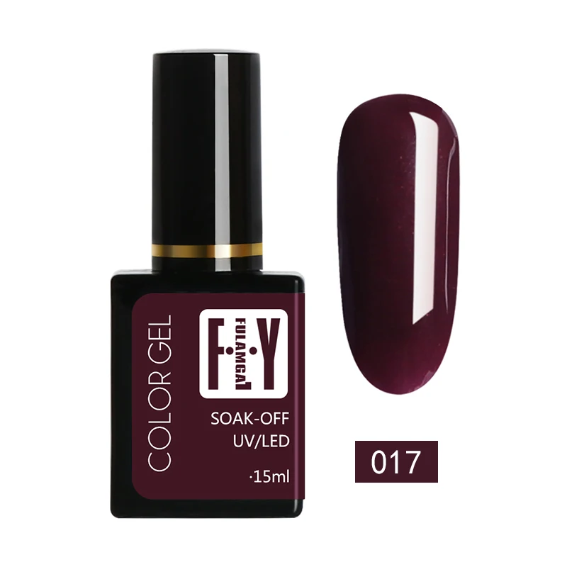 Гель-лак для ногтей Nude 15 мл Гель-лак УФ замачиваемый светодиодный гель Nagellak лак Гибридный гвоздь Гель-лак Полупостоянный дизайн ногтей - Цвет: gellak uv 017