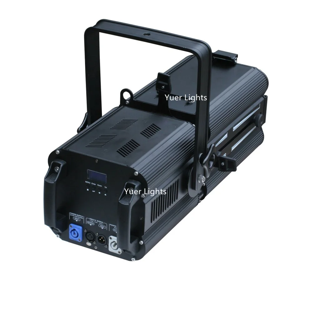 200W White Color COB LED Zoom Profile Spot Light Studio Move Theater Background Projector 4 Dimmer Curve/Strobe Lights | Освещение