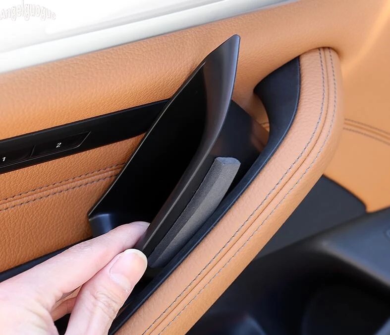 Для BMW 5 серии G30 G38 528/530/540Li 2017 18 автомобильная коробка для ручки передней двери
