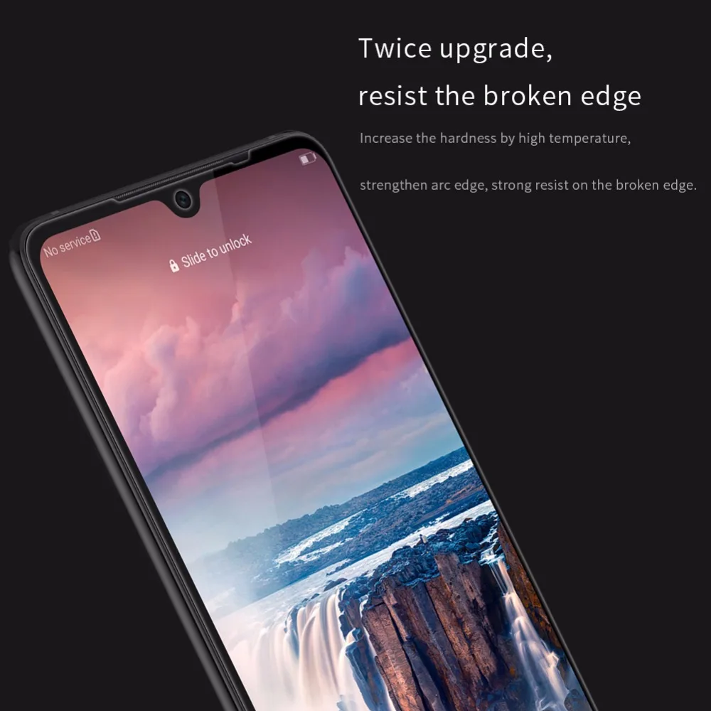 Huawei P30 закаленное стекло с полными краями Защитная пленка NILLKIN XD CP + MAX для защиты