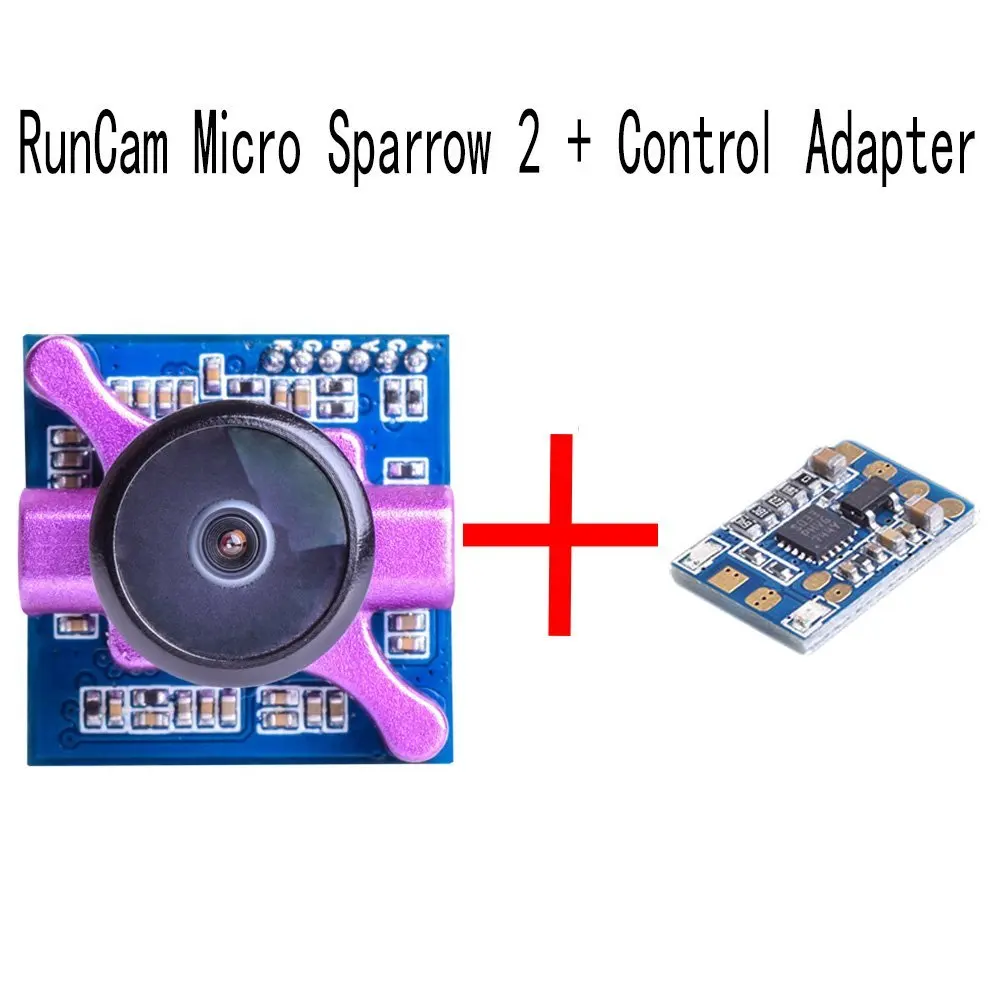 RunCam Micro Sparrow 2 FPV Camera 700TVL Super WDR COMS Sensor OSD 4:3 NTSC/PAL 2.1mm Lens FOV 150 for For Drone Quad | Игрушки и хобби