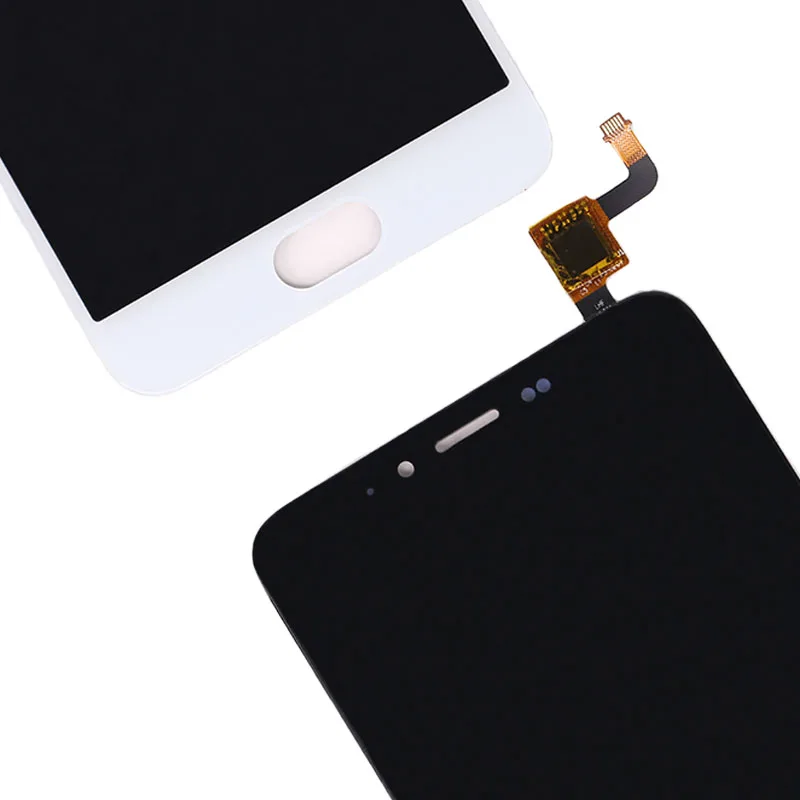 10 шт./лот для Meizu M5 ЖК дисплей с сенсорным дигитайзером в сборе экран + сенсорная