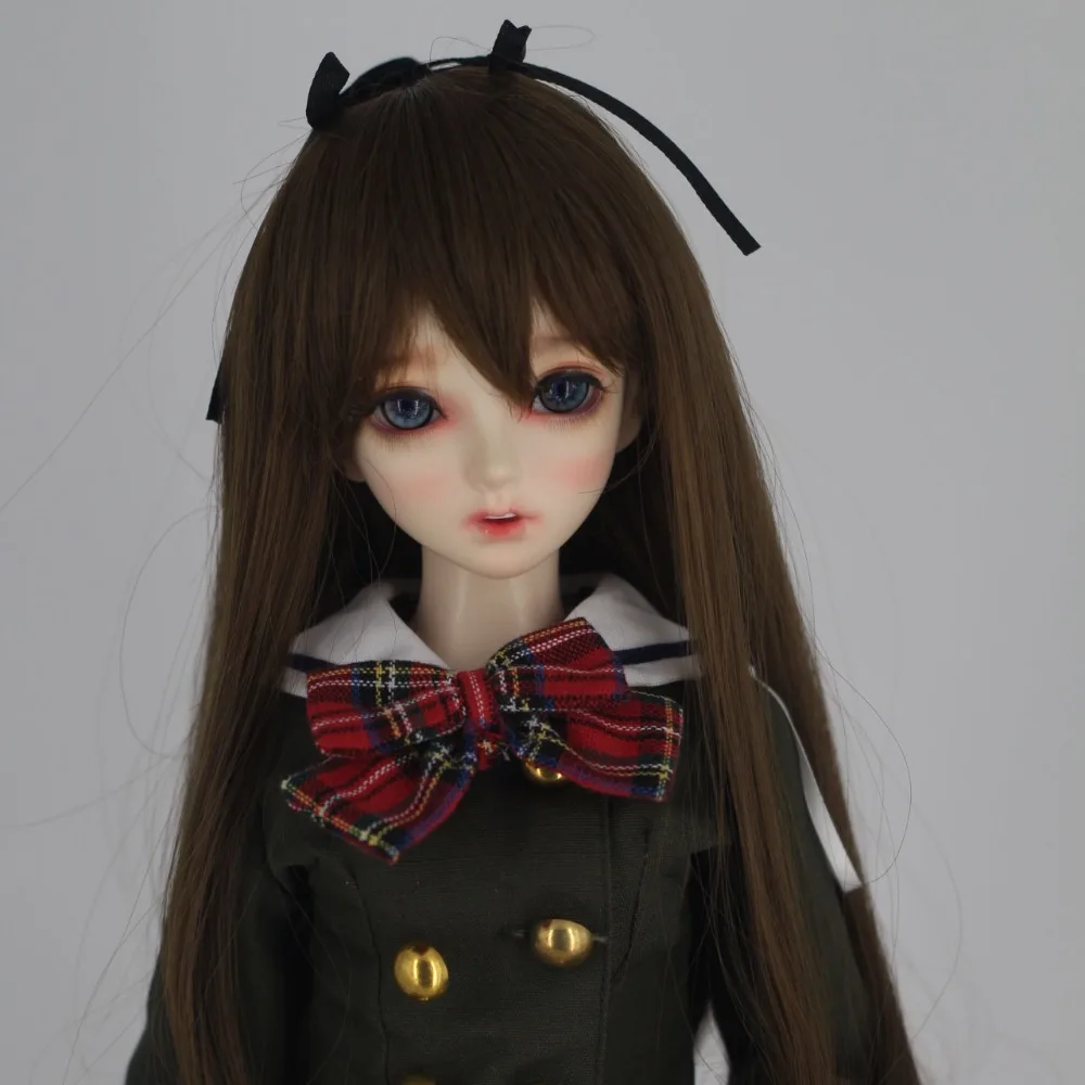 BJD Doll Hair Wigs High Quality Synthetic Fiber Long Curly Red for 1/3 bjd Dolls | Игрушки и хобби