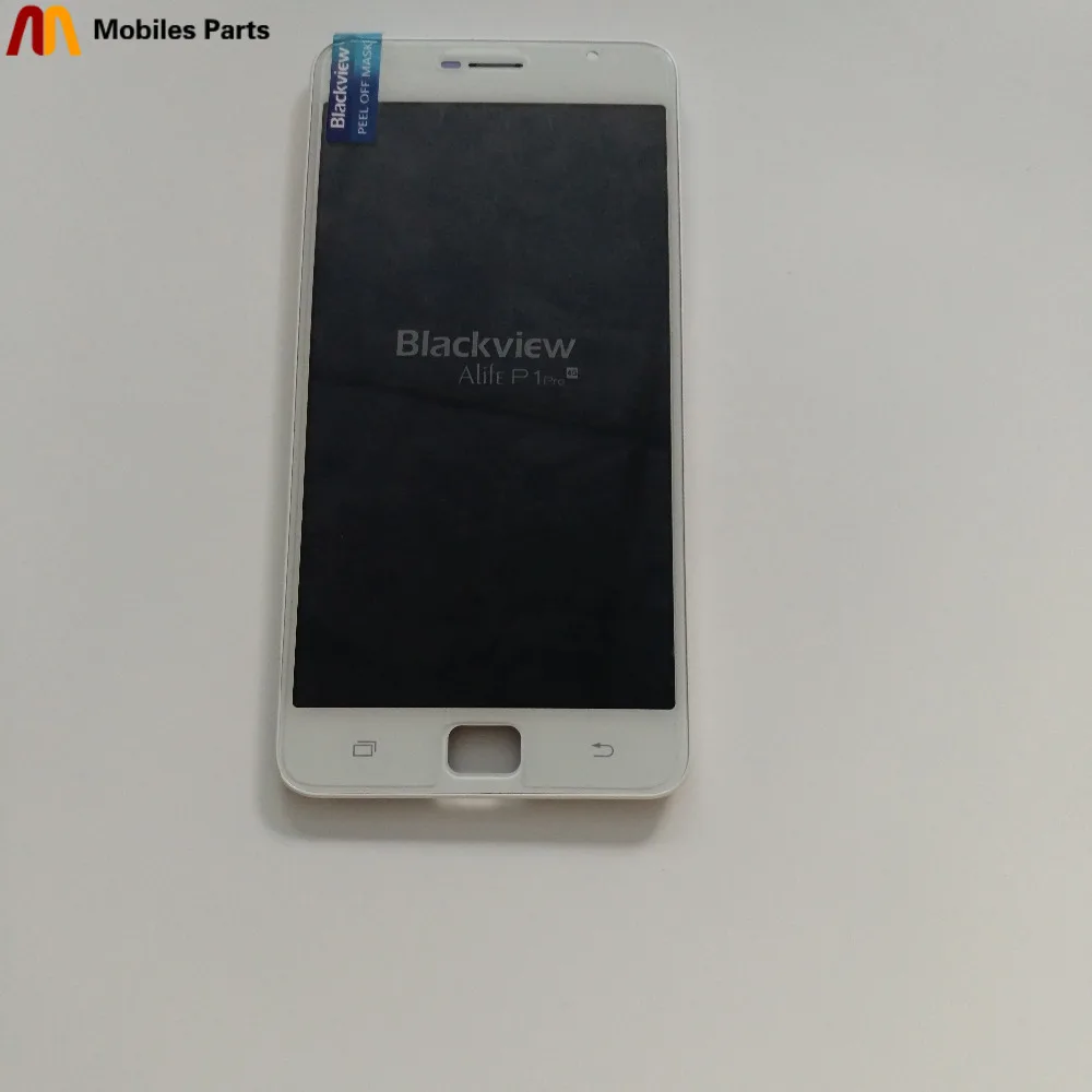 ЖК экран б/у + сенсорный рамка для Blackview Alife P1 Pro 5 дюйма HD 1280x720 MTK6735 четыре ядра Бесплатная доставка|lcd display