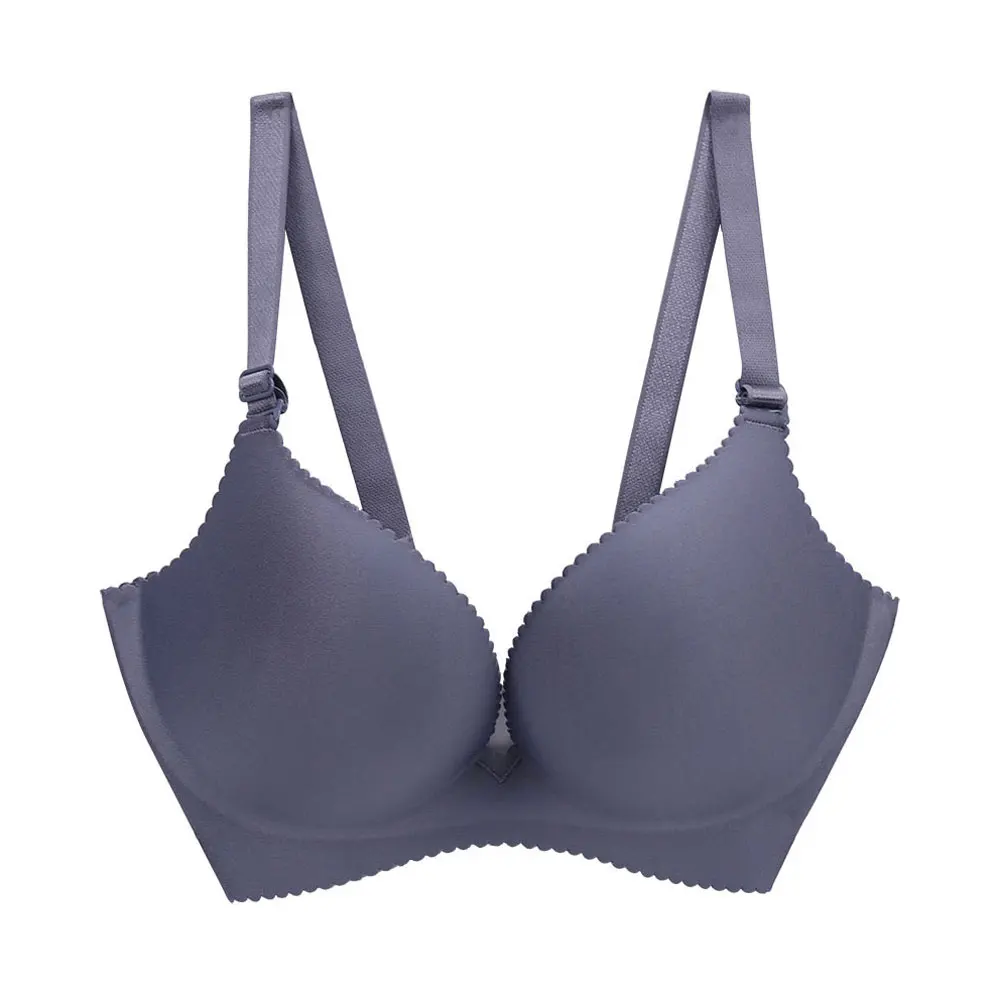Hot Sale Women Seamless Bra Push up Sexy Wire Free Brassiere Solid Bralette 3/4 Cup Female Lingerie Underwear Intimates Ladies
