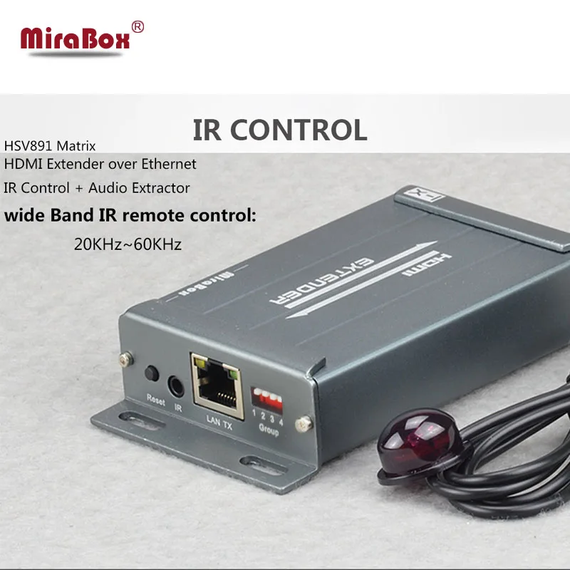 HSV891Matrix TCP IP HDMI удлинитель ИК N X 120 м по Cat5/5e/6 UTP STP Rj45 кабель Ethernet передатчик и