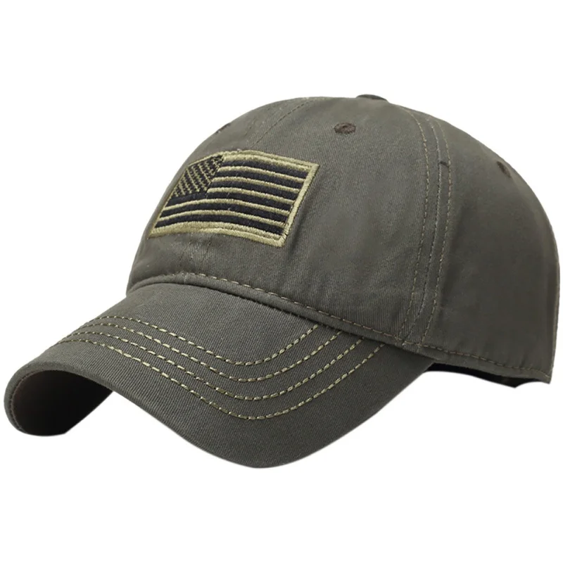 Outdoor Sport Cycling Running Hats Flag Embroidery Hat Thin Blue Line Low Profile Tactical Embroidered Cap | Спорт и развлечения