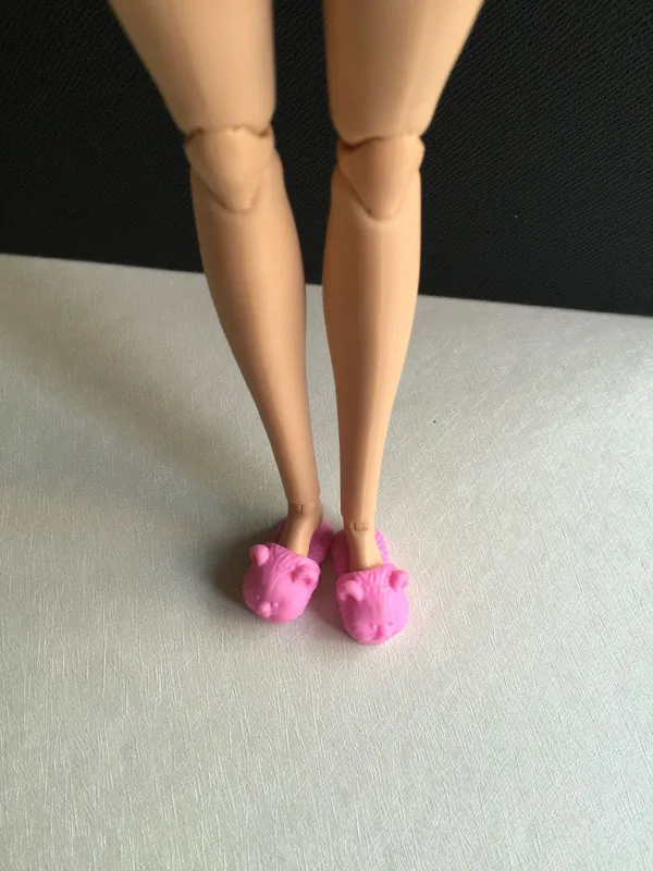В кукольном стиле; обувь на плоской подошве розового цвета обувь для куклы BB с плоским дном BBI373