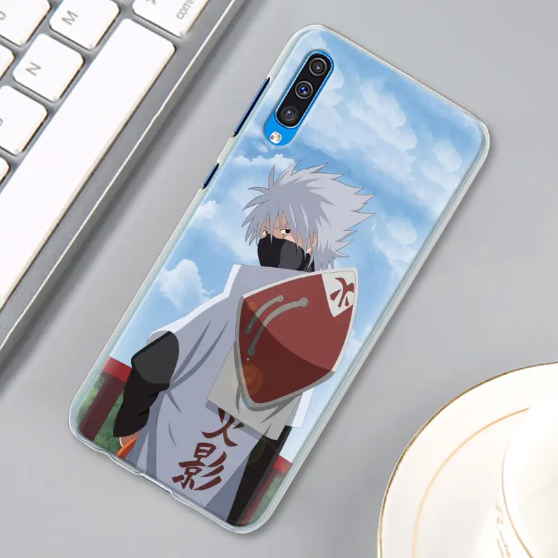 Аниме «Наруто» производства компании "Kakashi" чехол с рисунком из аниме для samsung Galaxy A30 A40 A50 A70 A6 A8 плюс A7 A9 M30 чехол для телефона Coque