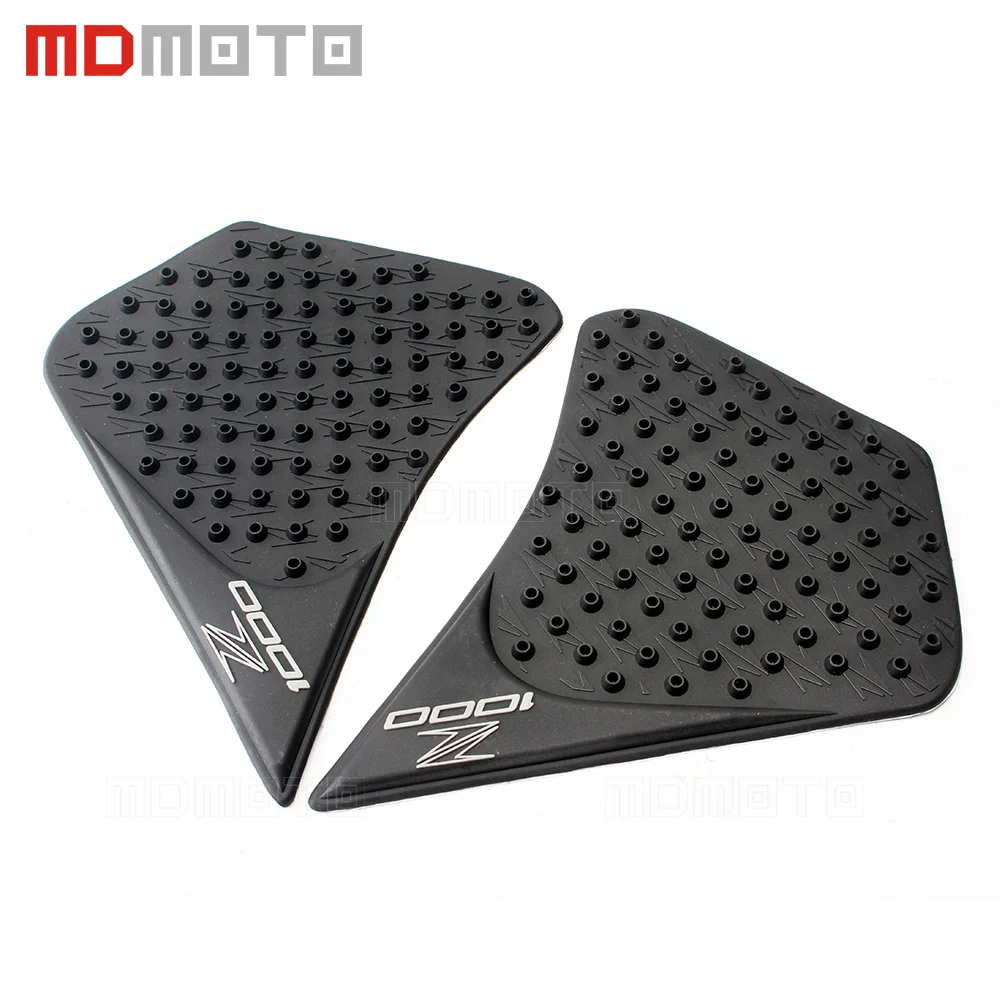 Для Kawasaki Z1000 2007 2018 2019 мотоциклетные Нескользящие Танк Pad 3 м Сторона газа Колено