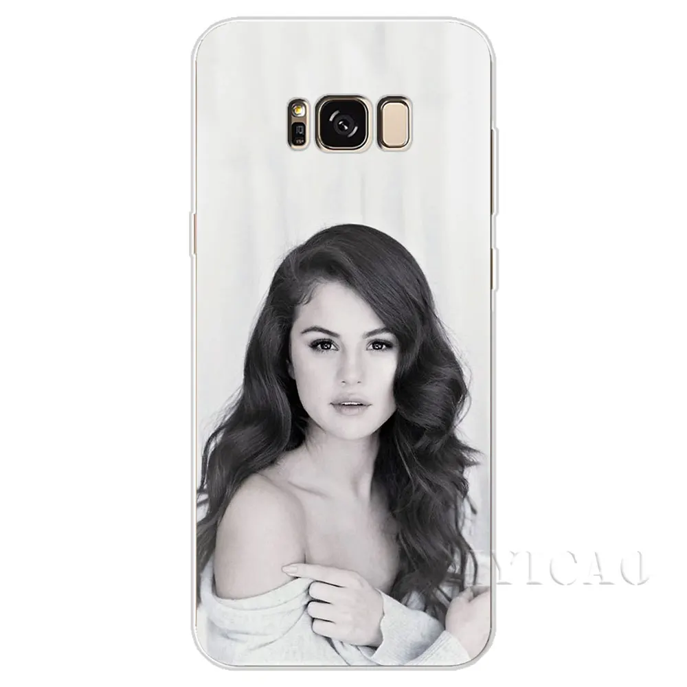IYICAO Selena Gomez Hard Case for Samsung Galaxy S6 S7 Edge S8 S9 S10 Plus S10e Note 8 9 Cover | Мобильные телефоны и