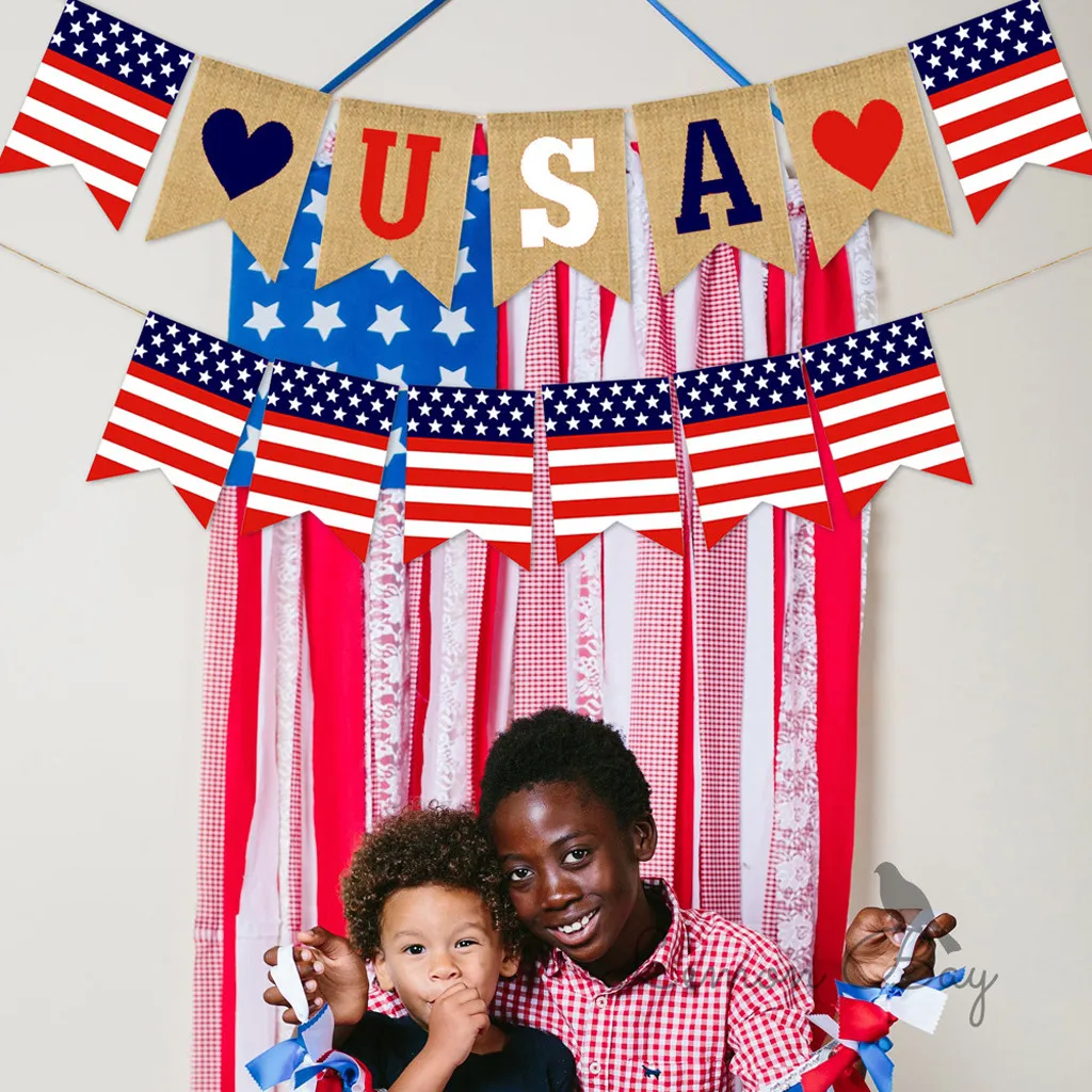 2019 горячие новые продукты США День Независимости баннер для праздника макет