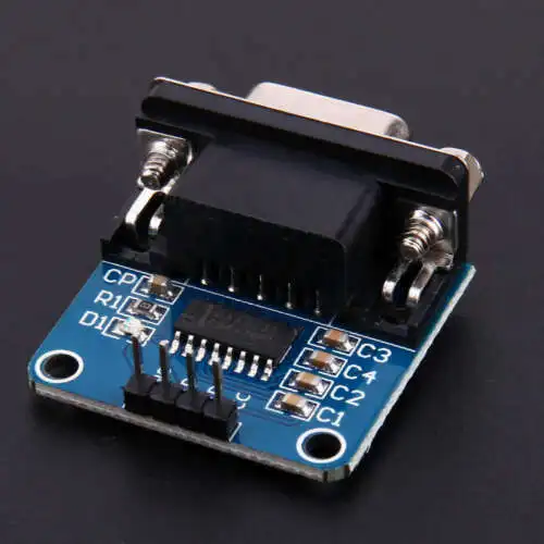 1 шт. MAX3232 RS232 в TTL последовательный порт конвертер Модуль DB9 разъем MAX232| |