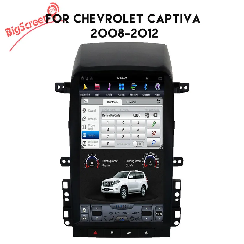13," Tesla type Android 6,0 для Chevrolet Captiva 2008 2009 2010 2011 2012 автомобильный dvd-плеер навигация gps Радио стерео блок wifi