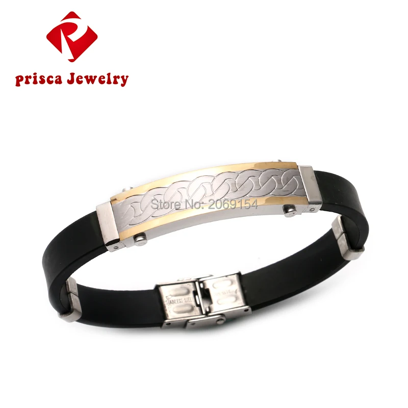 Мужской браслет и очаровательные ювелирные изделия золотой магнитный