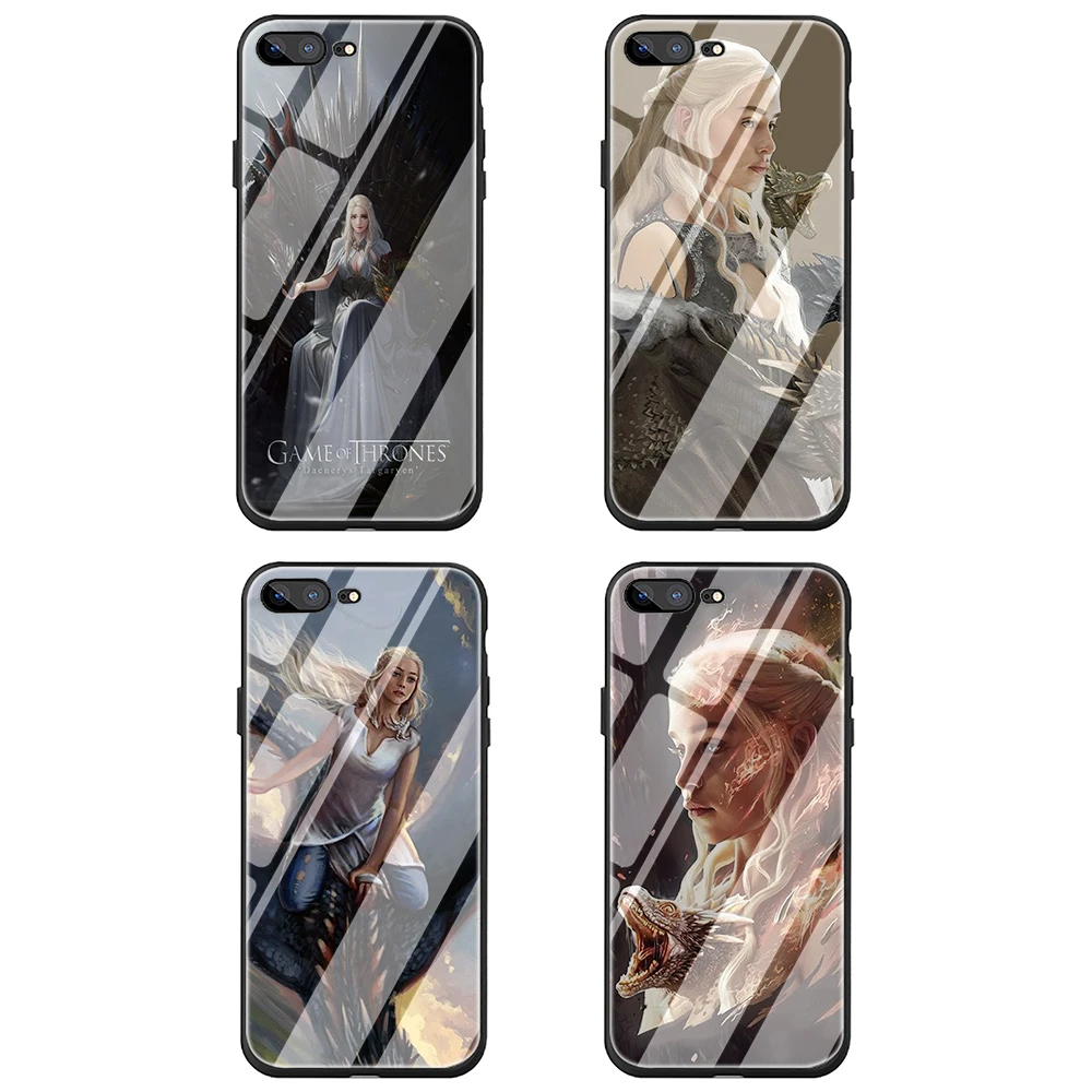 Чехол из закаленного стекла для iPhone 5 5S 6 6s Plus 7 8 Plus X XR XS 11 Pro Max