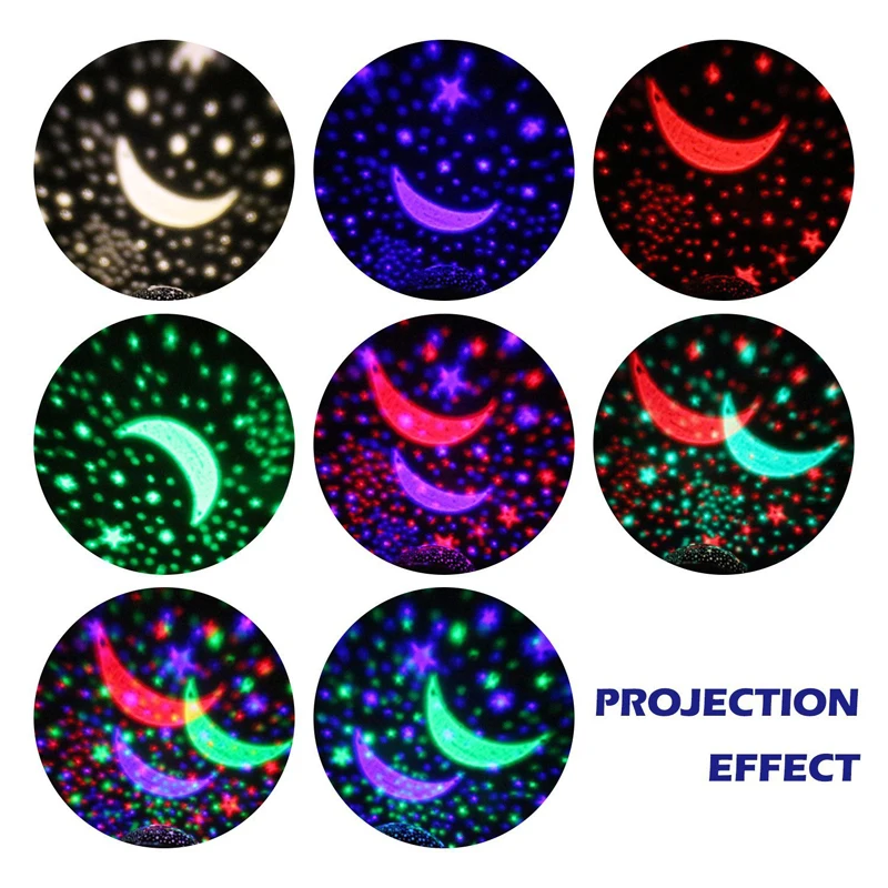 3D ночник для комнаты новинка детская проекционная лампа романтическая