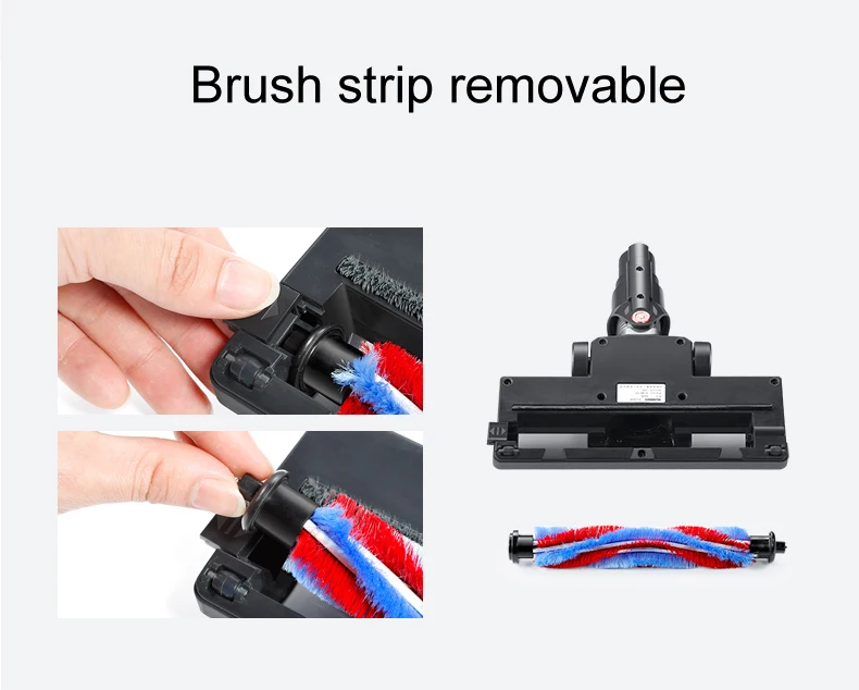 Handheld Wireless Vacuum Cleaner Household High Suction Mute Charging Detachment Machine Cordless Machine