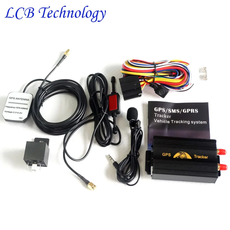 Coban TK103 TK103A gps 103A Автомобильный Автомобиль GSM gps GPRS g-забор сигнализация в реальном времени трекер SMS устройство отслеживания местоположения - Цвет: No box