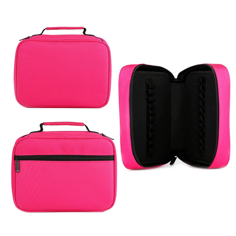 

Cute Handle Pencil Case Handbag 40 Holes Art Marker Case Pen Penal Pencilcase Large Big Pen Box Stationery Pouch for Boys Girls