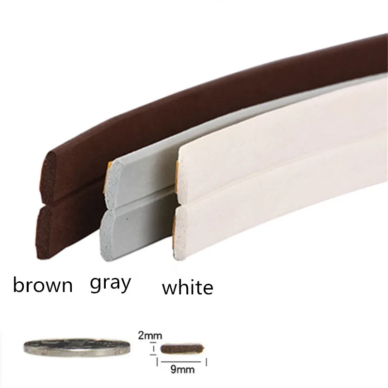 Самоклеящаяся уплотнительная лента для окон 6 м тип I/D/E/P звукоизоляционная