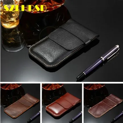 Чехол-книжка для Oukitel U25 Pro из натуральной кожи | Мобильные телефоны и аксессуары