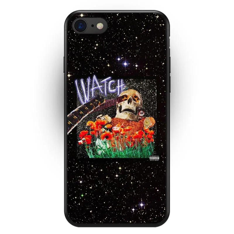 Чехол для телефона с изображением Трэвиса Скотта для Apple iPhone X, 6, 6 s, 7, 8 Plus, мягкий силиконовый черный чехол для iPhone XS Max, чехол - Цвет: TPU