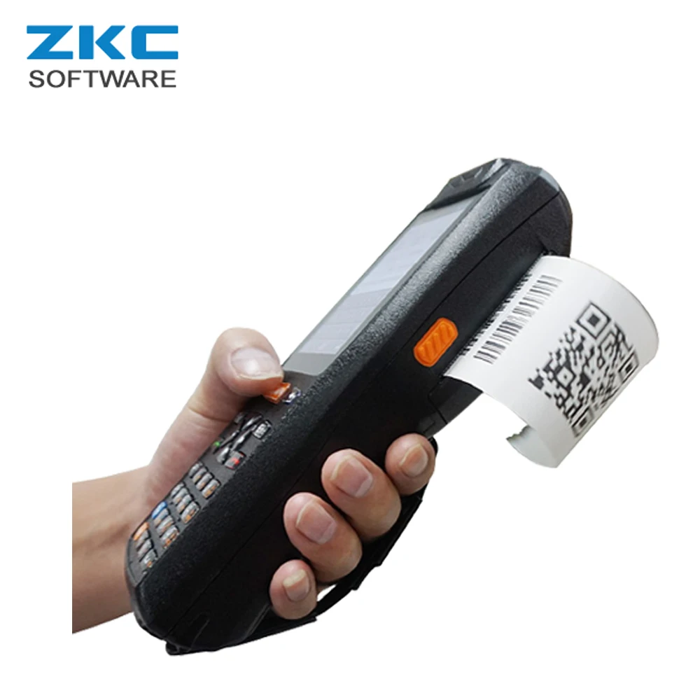 ZKC PDA3506S WCDMA 4G NFC RFID Android 5 1 прочный лотерейный платеж POS терминал со встроенным