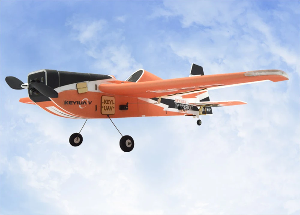 KEYIUAV SBACH 342 900 мм размах крыльев PP 3D Аэробика RC самолет комплект без электронных деталей