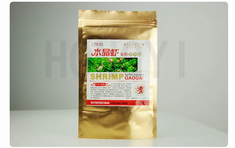 HONGYI 1 шт. 50 г декоративное искусственное питание кальция корм для креветок с