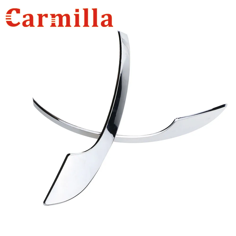 Автомобильная Поворотная фара Carmilla хромированные боковые зеркала полоса