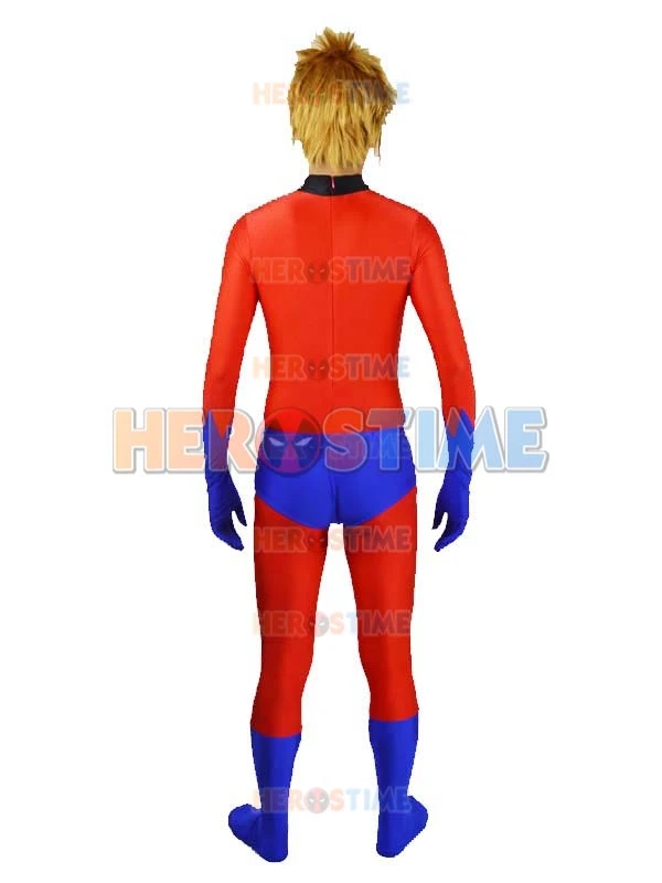 Изготовленный На Заказ человек-муравей цвет красный и черный костюм зентай |