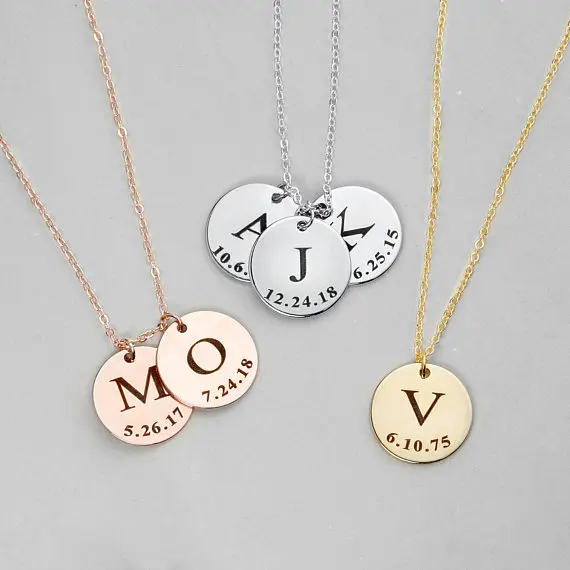 

Initial Necklace Best Friend Personalized necklace Mother Gift Mothers day gift Personalized Graduation Gift Necklace N490
