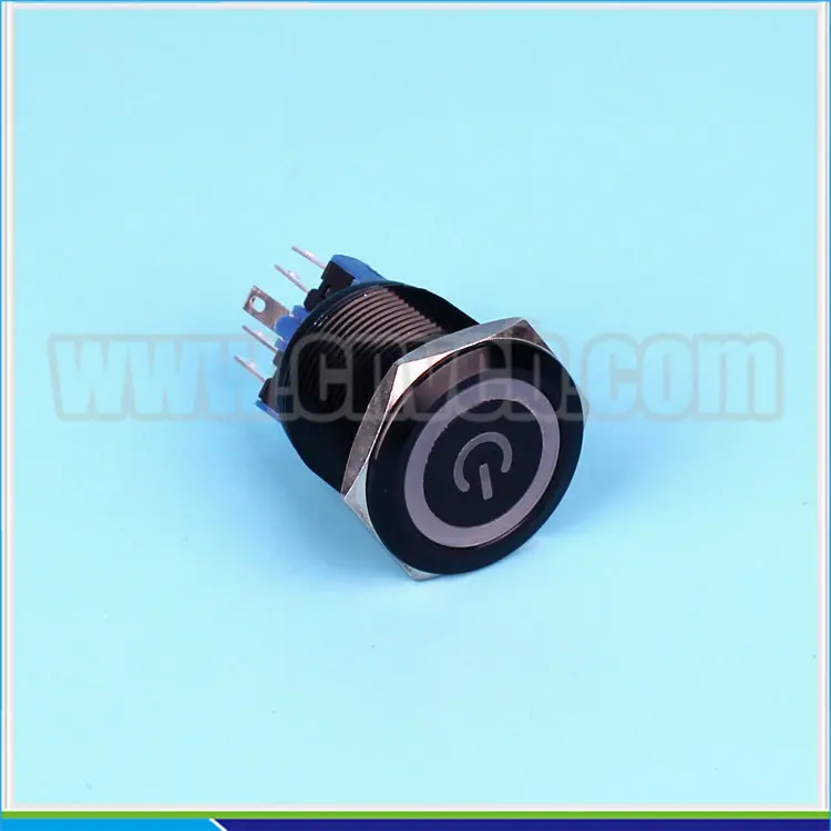 2250 градиент 5 шт./партия IP67 22 мм PA66 pin pe кнопочный переключатель пластиковый