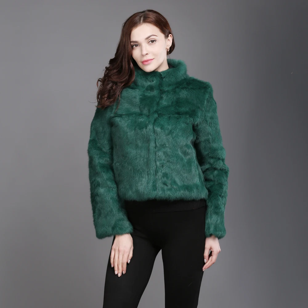 2020 новый стиль пальто из натурального кроличьего меха модный бренд женские