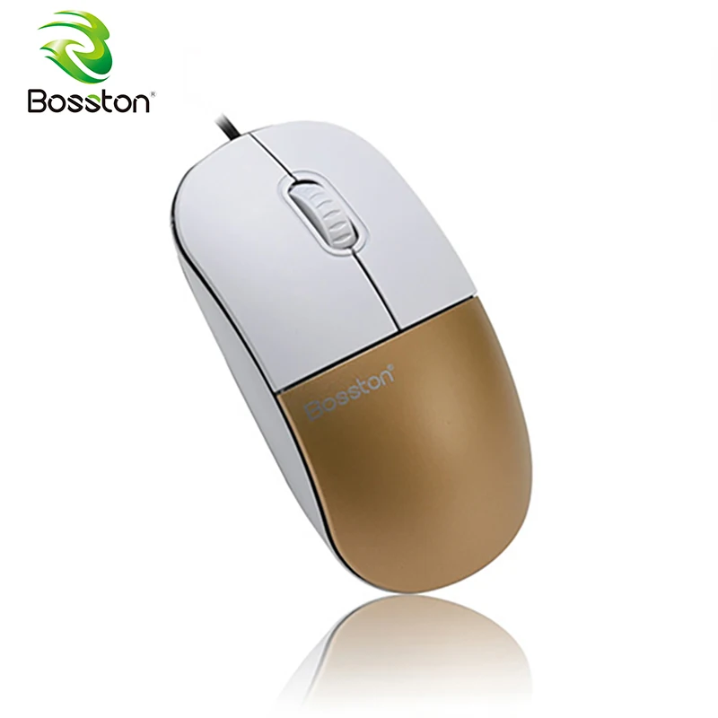 Ультратонкая оптическая компьютерная мышь Bosston USB для бизнеса дома офиса