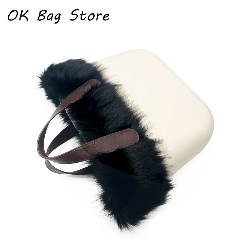 obag плюшевая отделка для классического размера черного цвета obag украшения