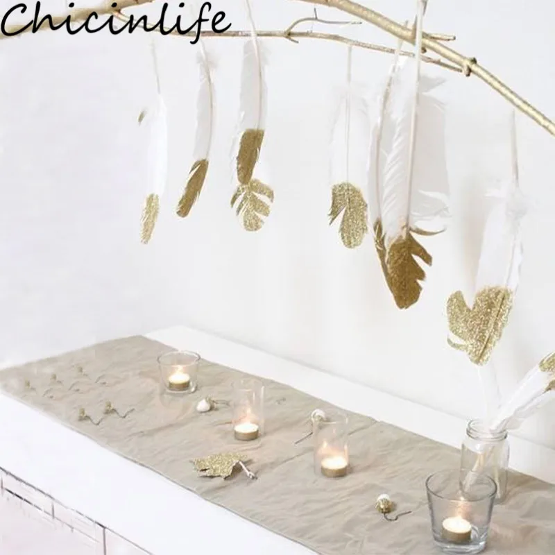 

Chicinlife 1 комплект мягкие персиковые перья ремесла гирлянда баннер для невесты детская комната день рождения