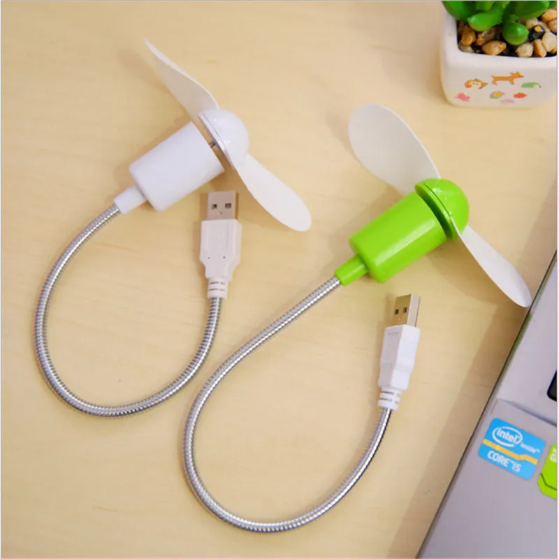 Мини USB вентилятор гаджеты гибкий крутой для ноутбука ПК Ноутбук Высокое