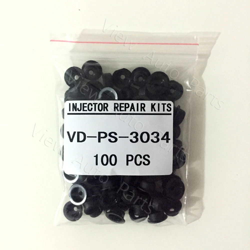 

100 pcs Fit for Mazda Fuel injector Plastic Part Pintle Cap Top Quality Fuel Injector Repair Kit 11.8*5.45*2.5mm VD-PS-3034