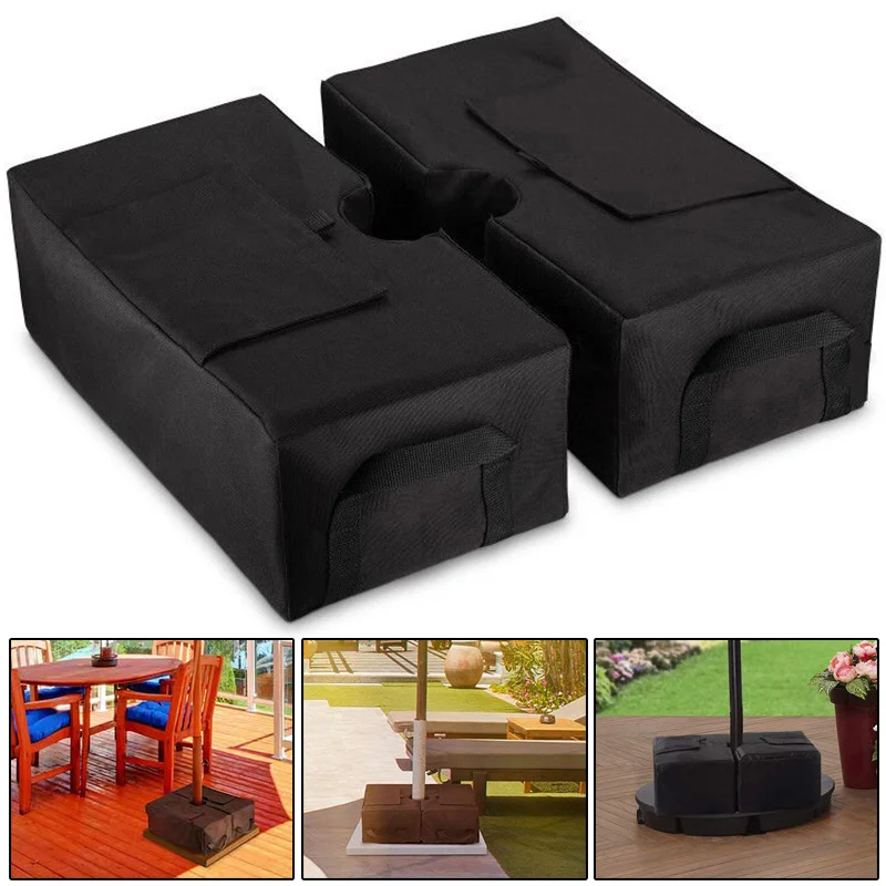 Newly 1 Pair Weight Sand Bags Tent Leg Weighted Canopy Foot Umbrella Stand For Outdoor Sun Shelter FMS19 | Спорт и развлечения