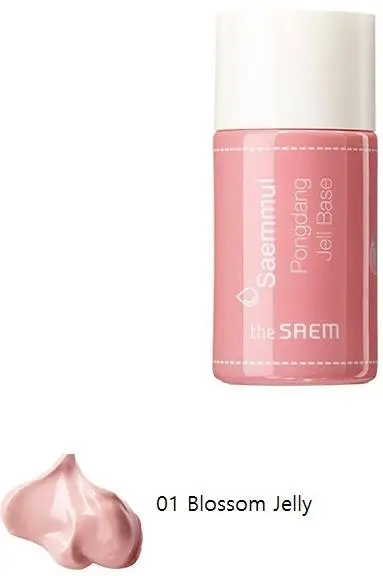 01 Blossom Jelly THE SAEM Saemmul Pongdang Jell основа 25 г Жидкая Основа макияжа лица BB крем отбеливающий консилер увлажняющий крем контроль масла - Цвет: 01 Blossom Jelly