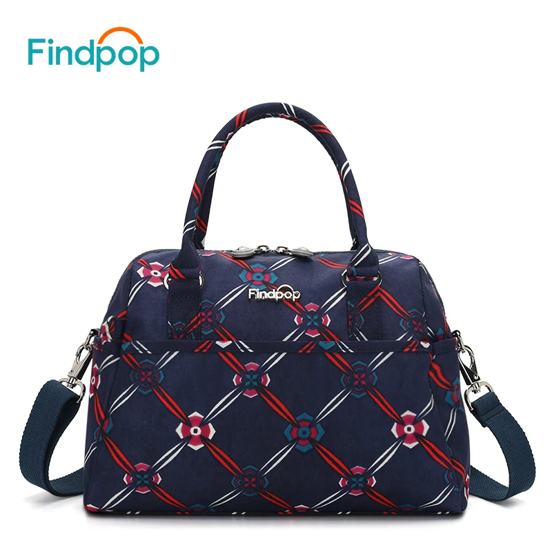 Findpop сумка на плечо с цветочным принтом для женщин 2018 модные повседневные сумки
